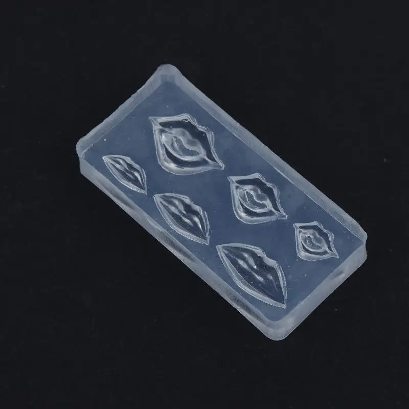 3D Lip Silicone Nail Art Mold | DIY Resin Charm Tool Nail Art Mold QXL