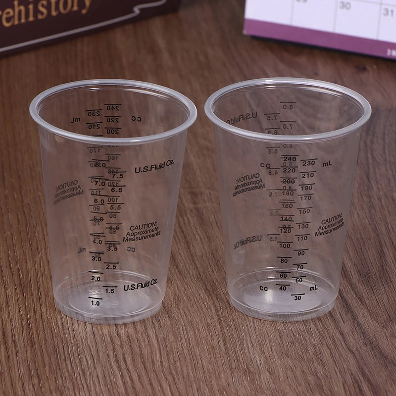 10-Pack 8oz Disposable Mixing Cups | Resin & Paint Measuring Resin Mixing Cups QXL