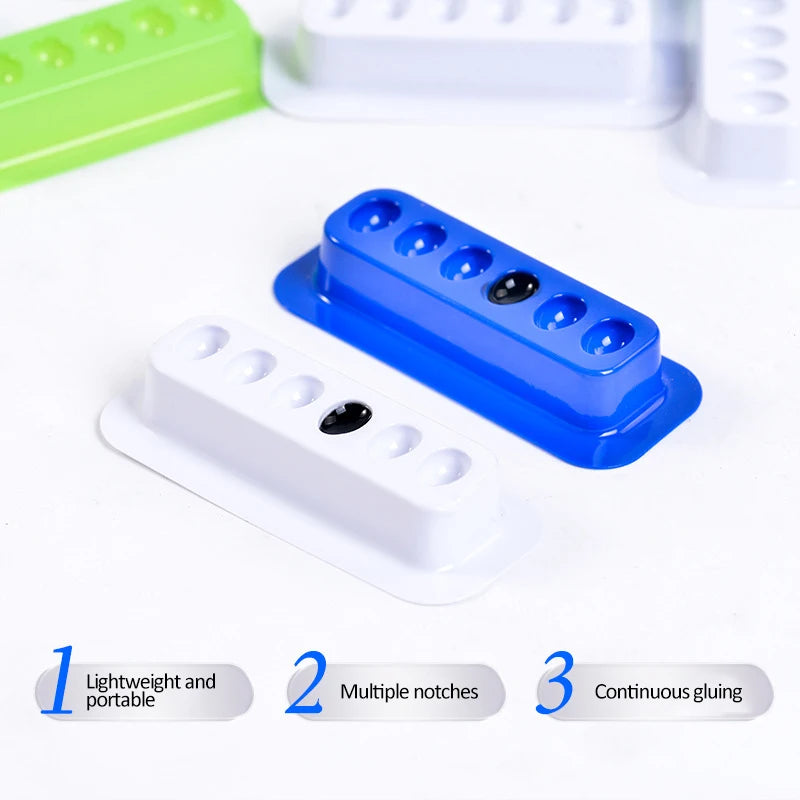 Silicone Eyelash Glue Holder Tray | 6-Cell Lash Extension Tool Lash Extension Tray QXL
