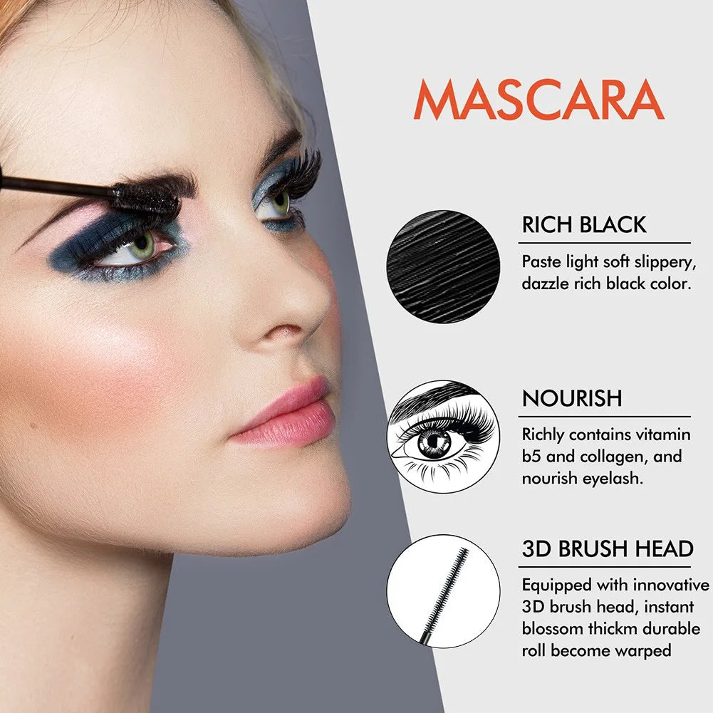ZEESEA 4D Mascara | Curl, Lengthen & Volumize — Waterproof Mascara QXL