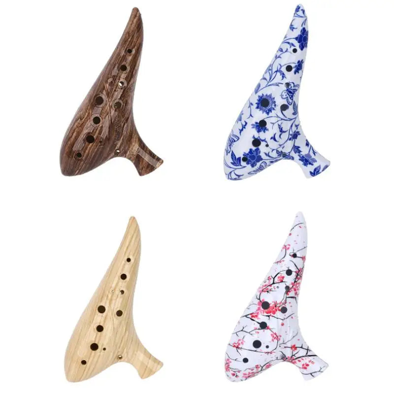 12-Hole Alto C Resin Ocarina | Beginner Instrument & Gift Ocarina Instrument QXL
