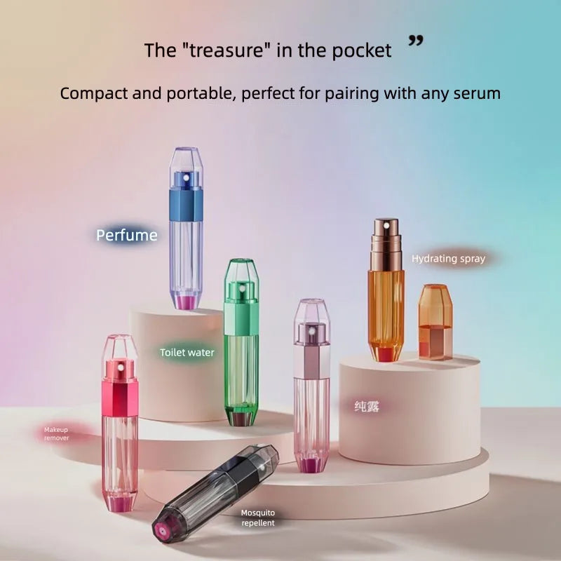 5ml Refillable Travel Perfume Bottle | Bottom-Fill Atomizer Refillable Perfume Atomizer QXL