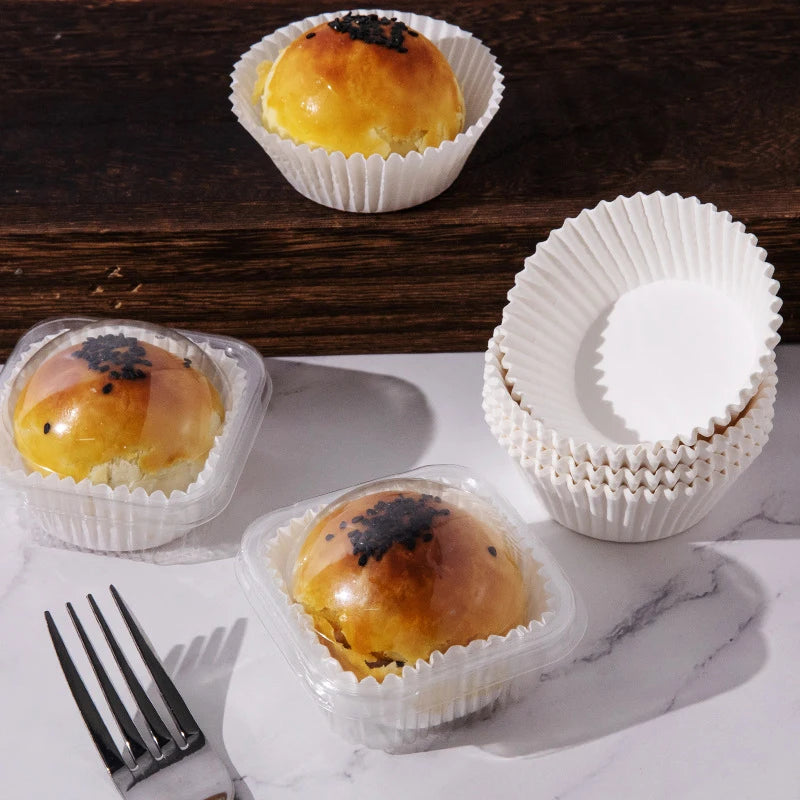500/1000-Pack Greaseproof Cupcake Liners | Muffin Baking Cups Cupcake Baking Liners QXL