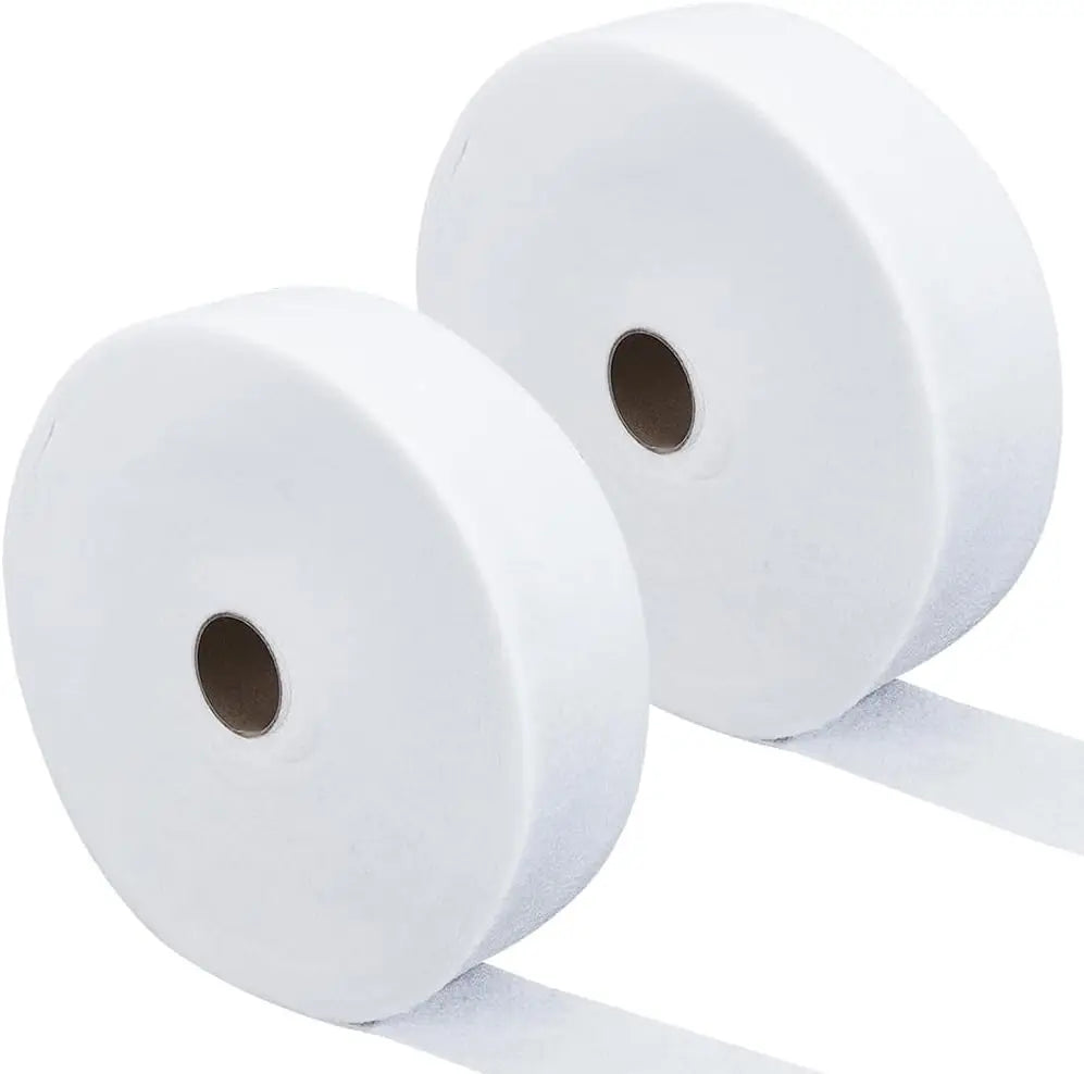 Jelly Roll Batting Strips 2½" x 72 Yd | White Polyester 2-Pack Quilting Batting Strips QXL AECH04-16956