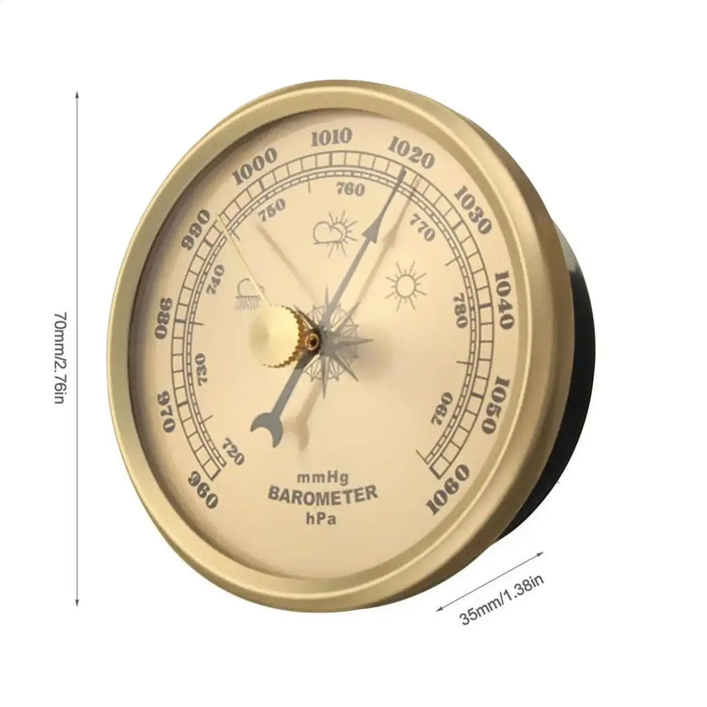 Fishing Barometer – Analog Air Pressure & Weather Gauge Fishing Barometer QXL