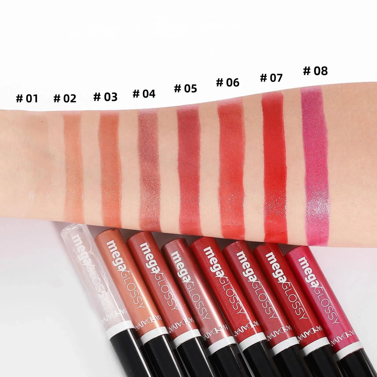 Handaiyan Mirror Shine Lip Gloss | Lip Glaze & Liquid Lipstick Lip Gloss QXL