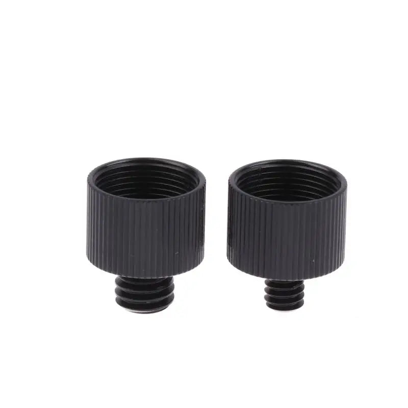 Mic Stand Thread Adapter 5/8 to 1/4 & 3/8 Inch | Aluminum Mic Stand Adapter QXL
