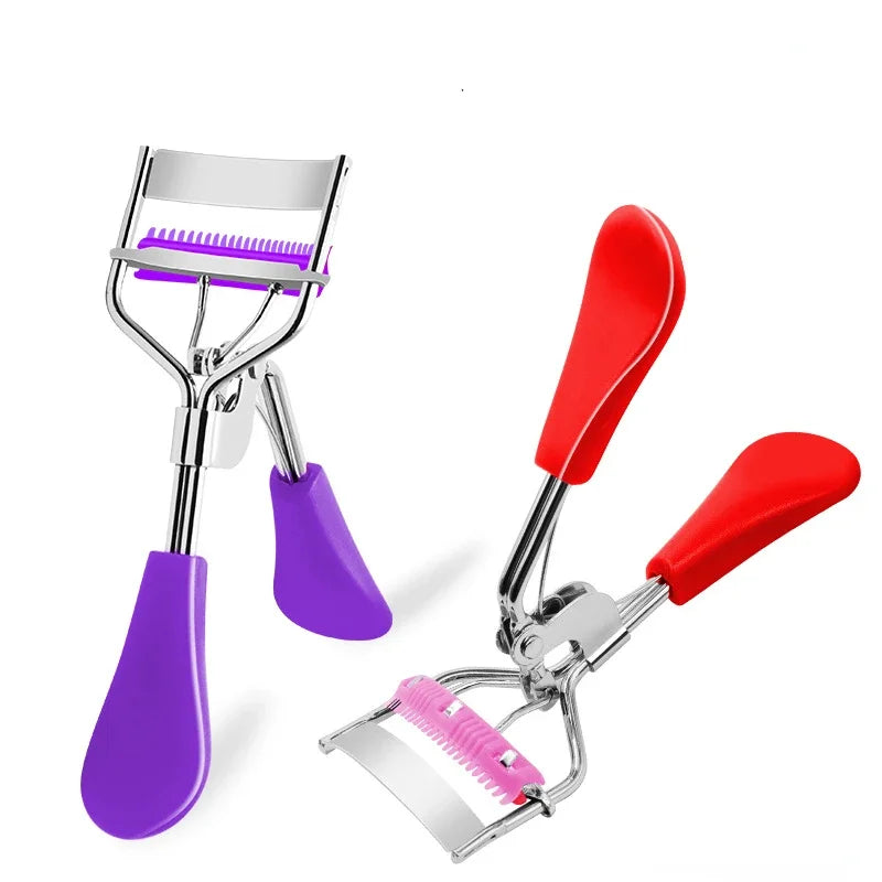 Colorful Metal Eyelash Curler | Multi-Color Lash Lifting Tool Eyelash Curler QXL