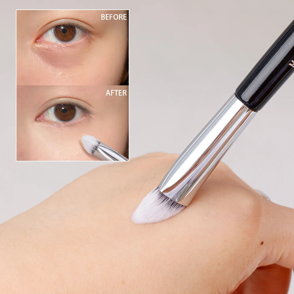 Triangle Cone Concealer Brush | Soft Fiber Face Detail Brush Concealer Makeup Brush QXL