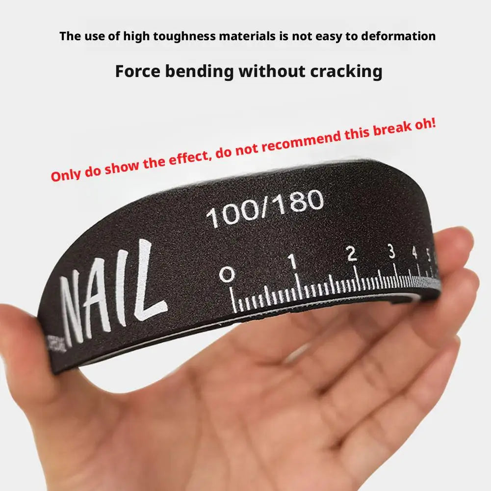 Nail Polish Roller & Buffing Stick | 80–180 Grit Manicure Tool Nail Buffing Tool QXL