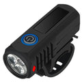 3 LED USB-C Rechargeable Bike Front Light | MTB Headlight Bike Headlight QXL 1pc