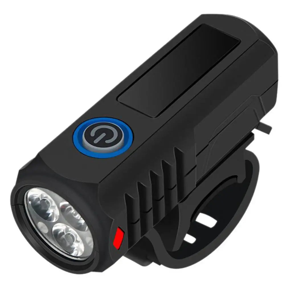 3 LED USB-C Rechargeable Bike Front Light | MTB Headlight Bike Headlight QXL 1pc