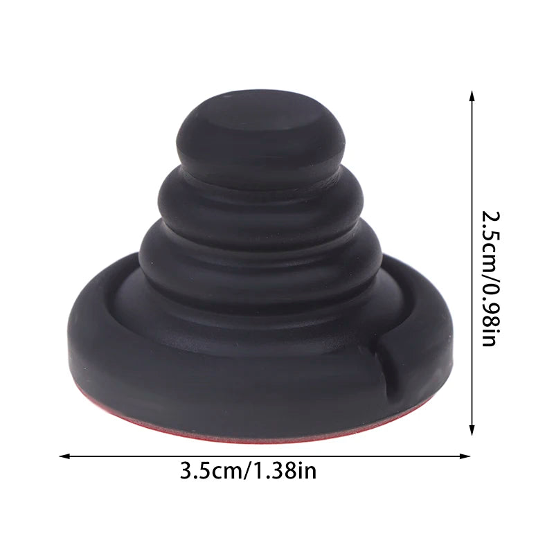 4-Pack Car Door Silicone Cushion Pads | Sound Insulation Gaskets Car Door Cushion Pad QXL