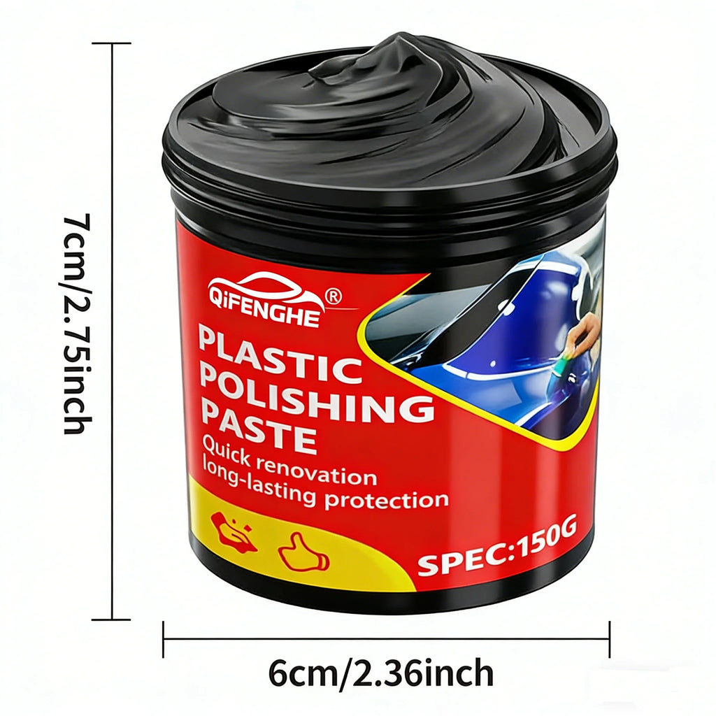 Plastic Renovation Wax 100g | Restore Faded Car & Home Plastic Plastic Restorer Wax QXL