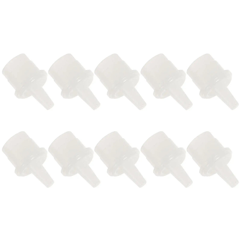 100-Pack Lash Glue Bottle Plugs | ABS Nozzle Stoppers Lash Extension Supplies QXL