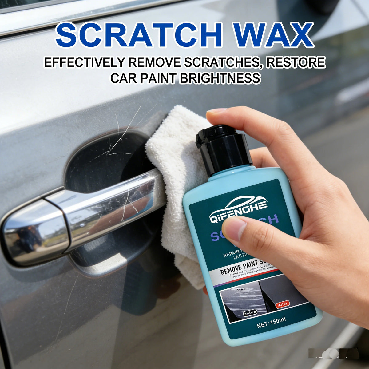 Car Scratch Repair Wax 150ml | Restore Paint & Shine Car Scratch Repair Wax QXL 100ml 1