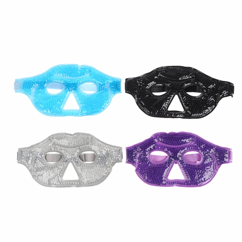 Reusable Gel Bead Eye Mask | Hot & Cold Face Compress Gel Eye Mask QXL
