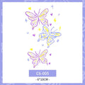 Butterfly Face Decal Temporary Tattoo Stickers | INS Style Temporary Face Sticker QXL 005