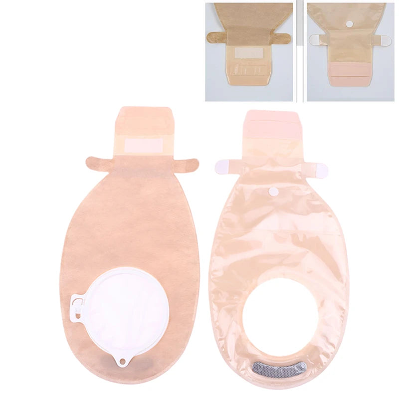 Two-Piece Drainable Colostomy Bags | Ileostomy Stoma Pouches 10pk Ostomy Colostomy Bags QXL