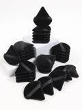 Black Triangle Velvet Powder Puff | Foundation Makeup Sponge Makeup Powder Puff QXL 30Piece