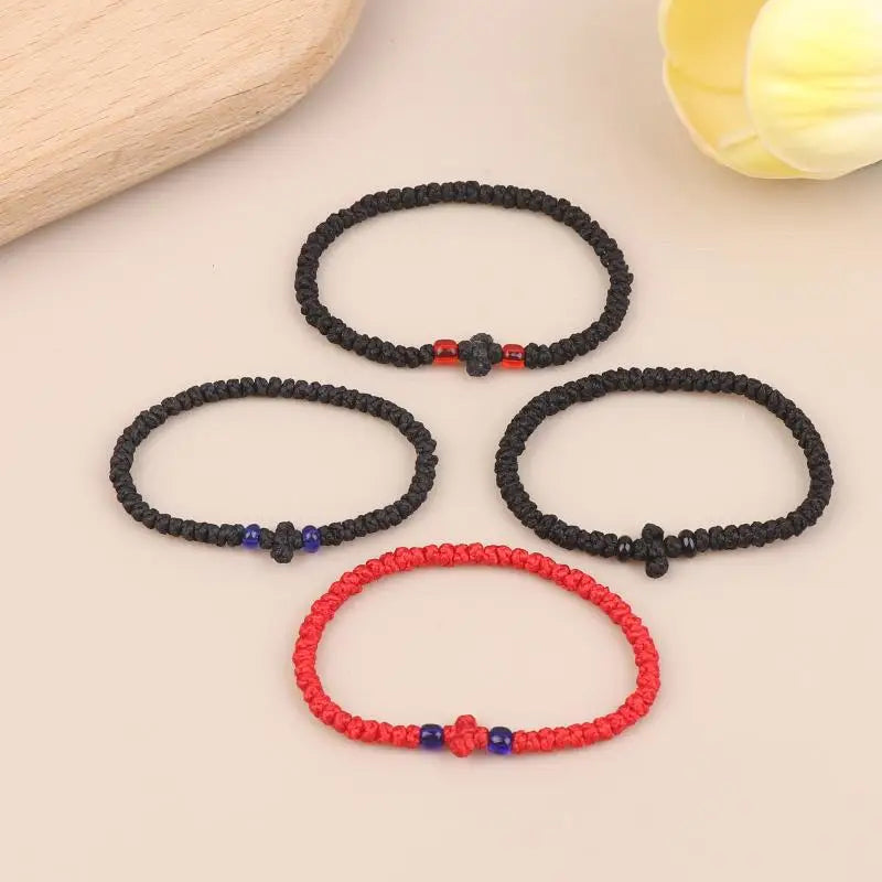 Greek Orthodox Handmade Prayer Rope Bracelet | 1 or 5 Pack Prayer Rope Bracelet QXL