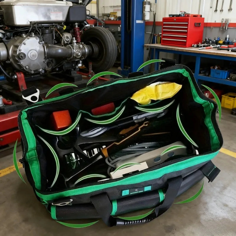 Electrician Tool Bag | Multi-Layer Oxford Cloth Organizer Electrician Tool Bag QXL