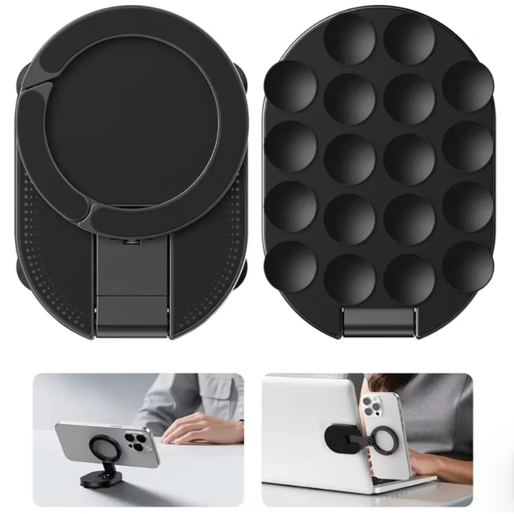 Magnetic Suction Cup Phone Stand | 360° Foldable Mount Phone Stand Mount QXL