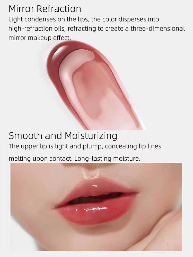 AZTK MeltyKiss Lip Jello | Mirror Gloss Jelly Lipstick Jelly Lip Gloss QXL