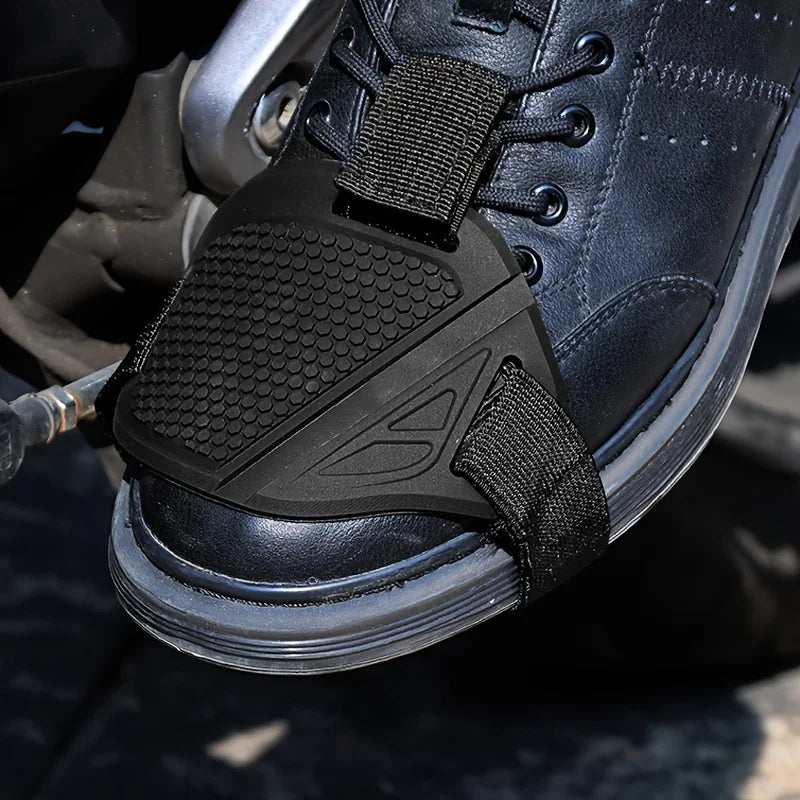 Motorcycle Gear Shift Pad & Boot Protector | Universal Fit Boot Shift Protector QXL