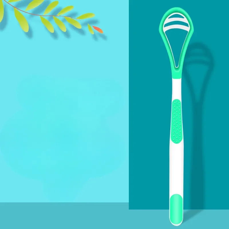 Tongue Scraper Cleaner – Fresh Breath Oral Care Tool Tongue Scraper QXL green 1pc