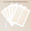 240-Pc Lace Mesh Double Eyelid Tape | Invisible Shaping Stickers Eyelid Shaping Tape QXL No.8 Parallel 240PCS