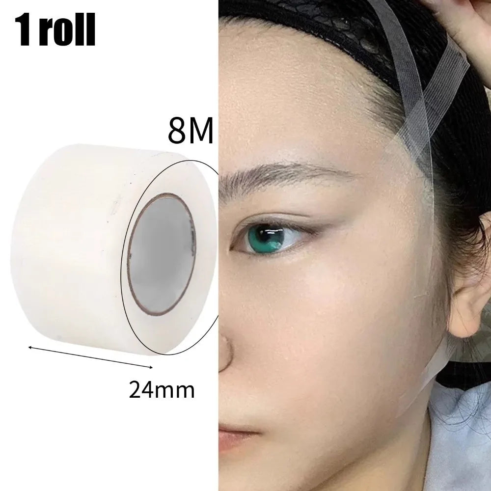 8M PE Double Eyelid & Face Lift Tape – Transparent Breathable Eyelid Lift Tape QXL