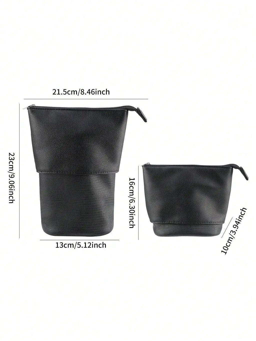 Foldable Standing Makeup Brush Bag – Holds 100 Brushes Makeup Brush Bag QXL