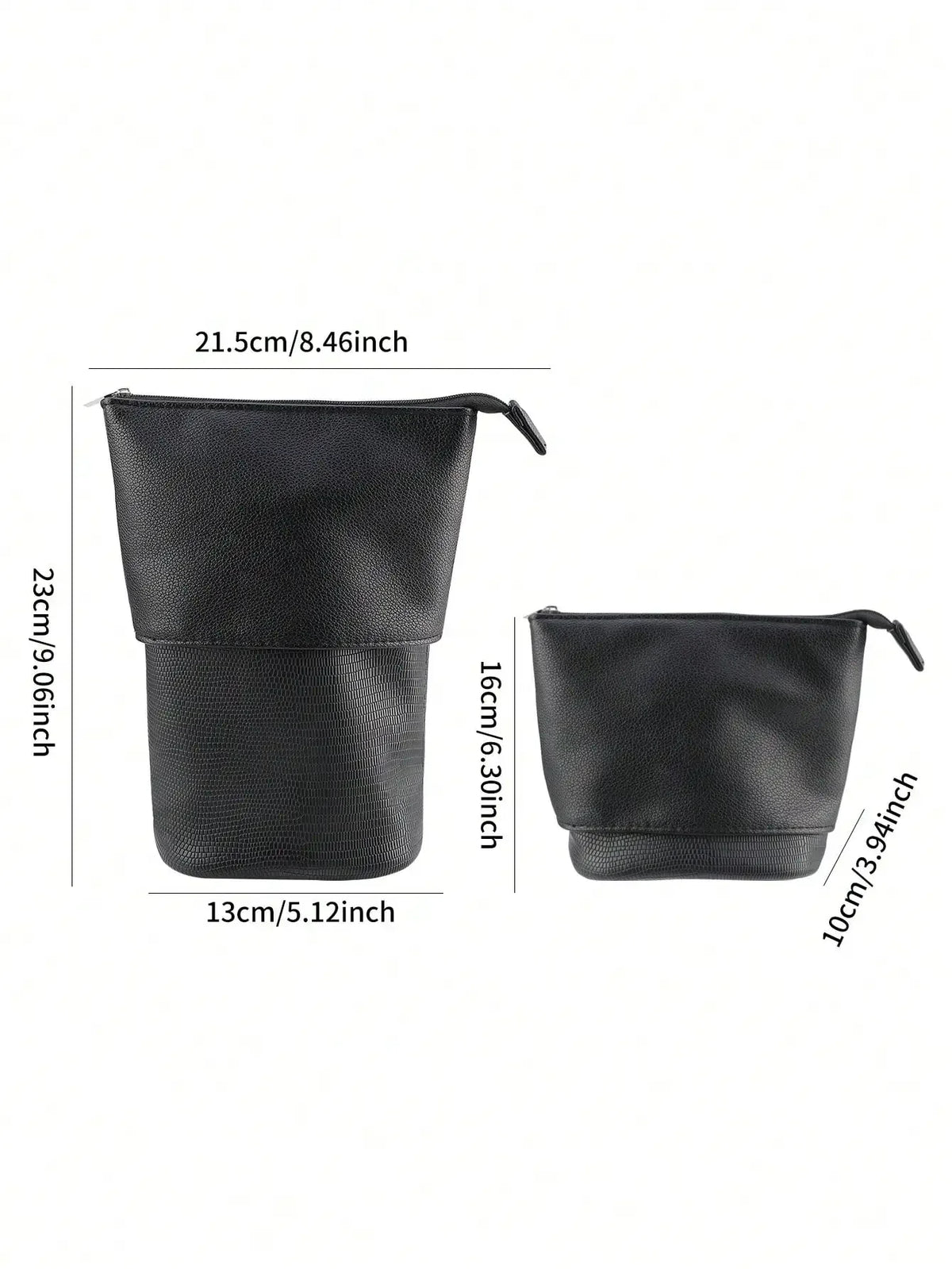 Foldable Standing Makeup Brush Bag – Holds 100 Brushes Makeup Brush Bag QXL
