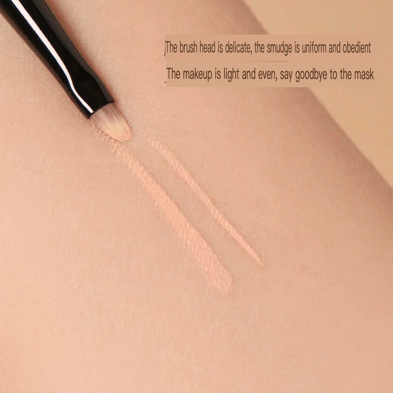 Tongue-Shaped Flat Concealer Brush B75 | Detail Makeup Brush Concealer Brush QXL