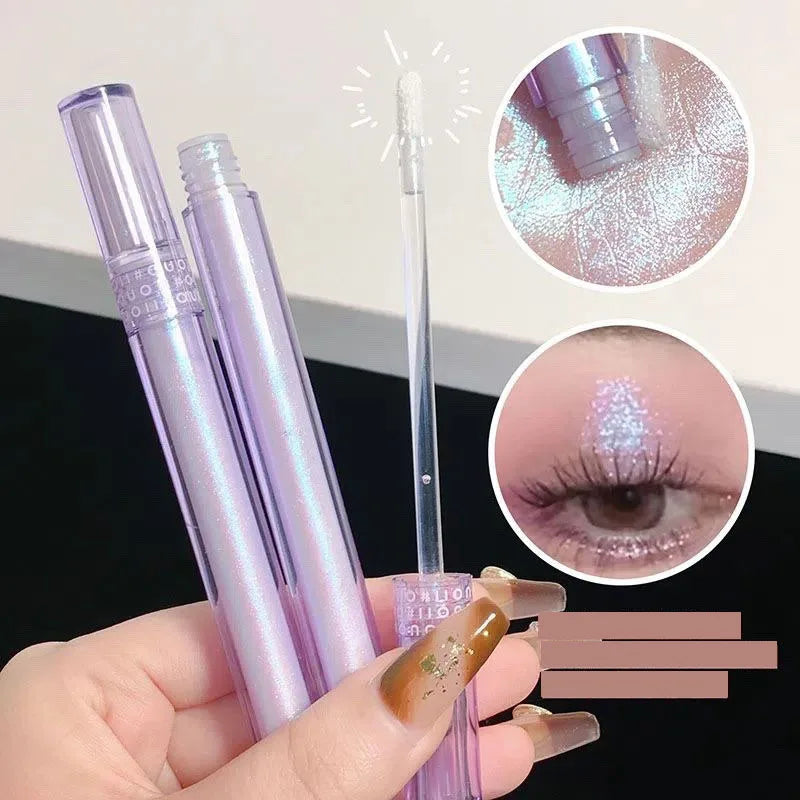 3-Pack Chameleon Glitter Eyeshadow – Pink, Purple & Cyan Glitter Eyeshadow Set QXL