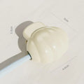 Portable Toothbrush Head Cover | Snap Dust-Proof Travel Cap Toothbrush Head Cover QXL White