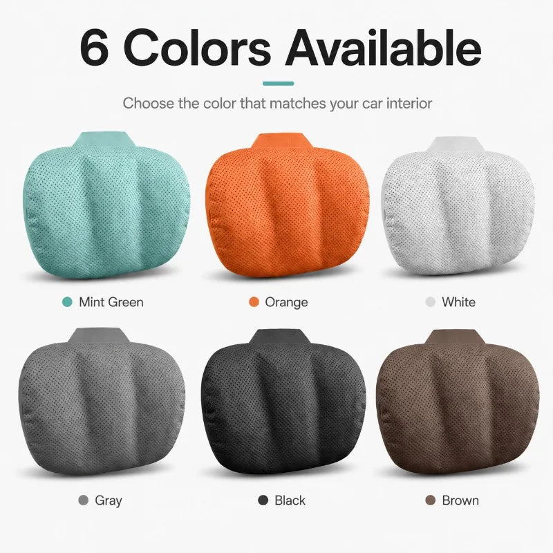Car Headrest Pillow | Memory Foam Neck Cushion – 6 Colors Car Headrest Pillow QXL