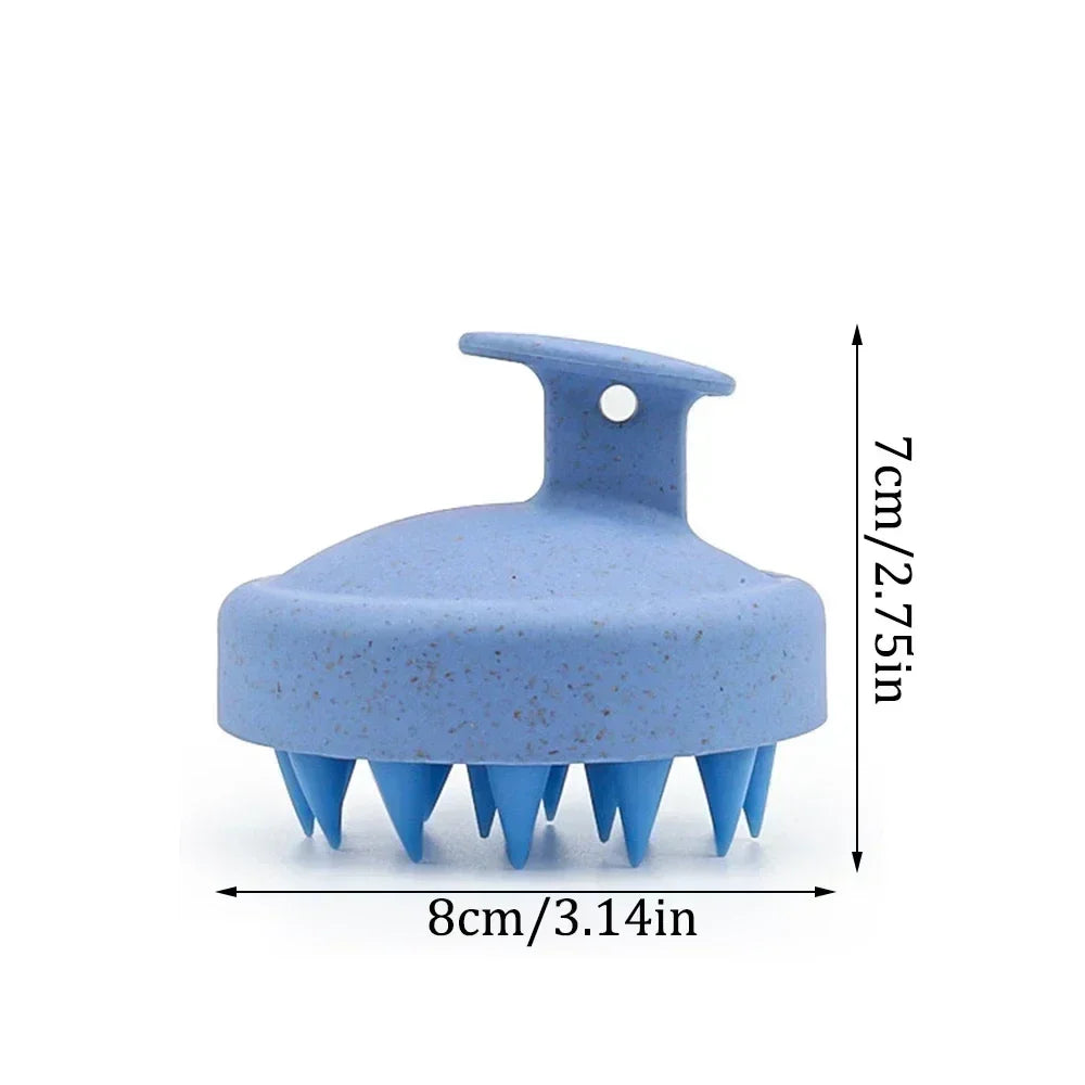 Silicone Scalp Massager Shampoo Brush | Hair Washing Comb Scalp Massage Brush QXL