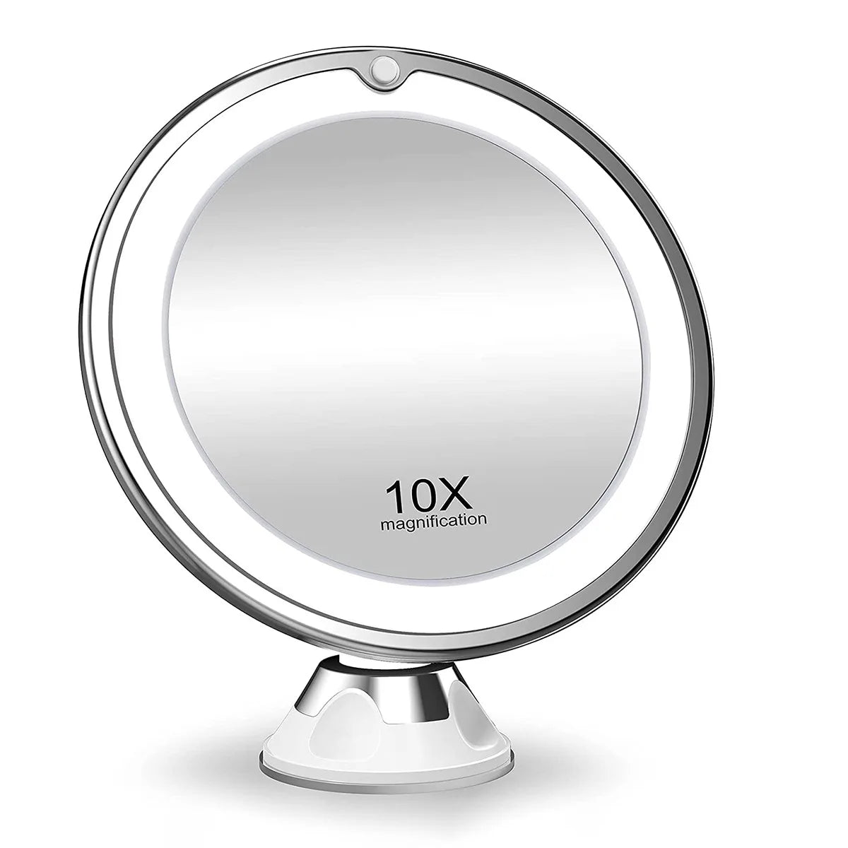 10X LED Magnifying Makeup Mirror | 360° Rotating Touch LED Makeup Mirror QXL Model-1
