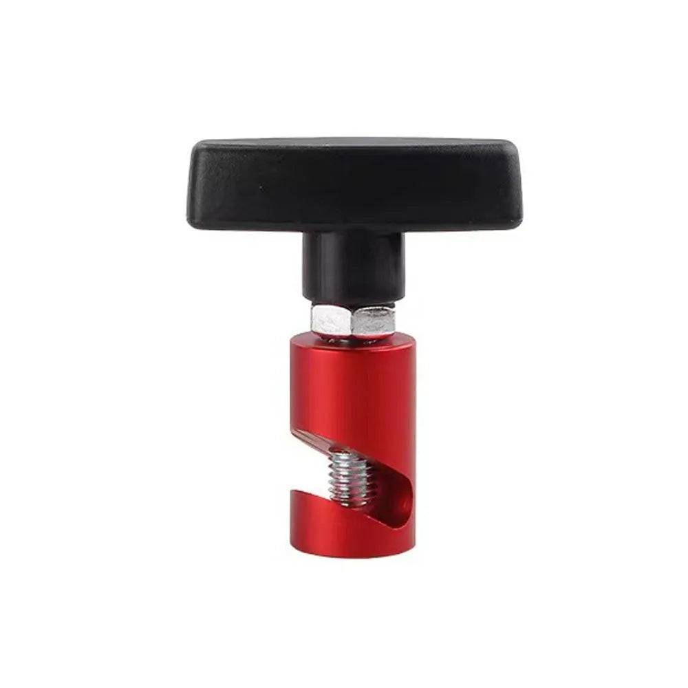 Car Hood Prop Strut Clamp | 0.40in Lift Support Retaining Clip Lift Support Clamp QXL RED
