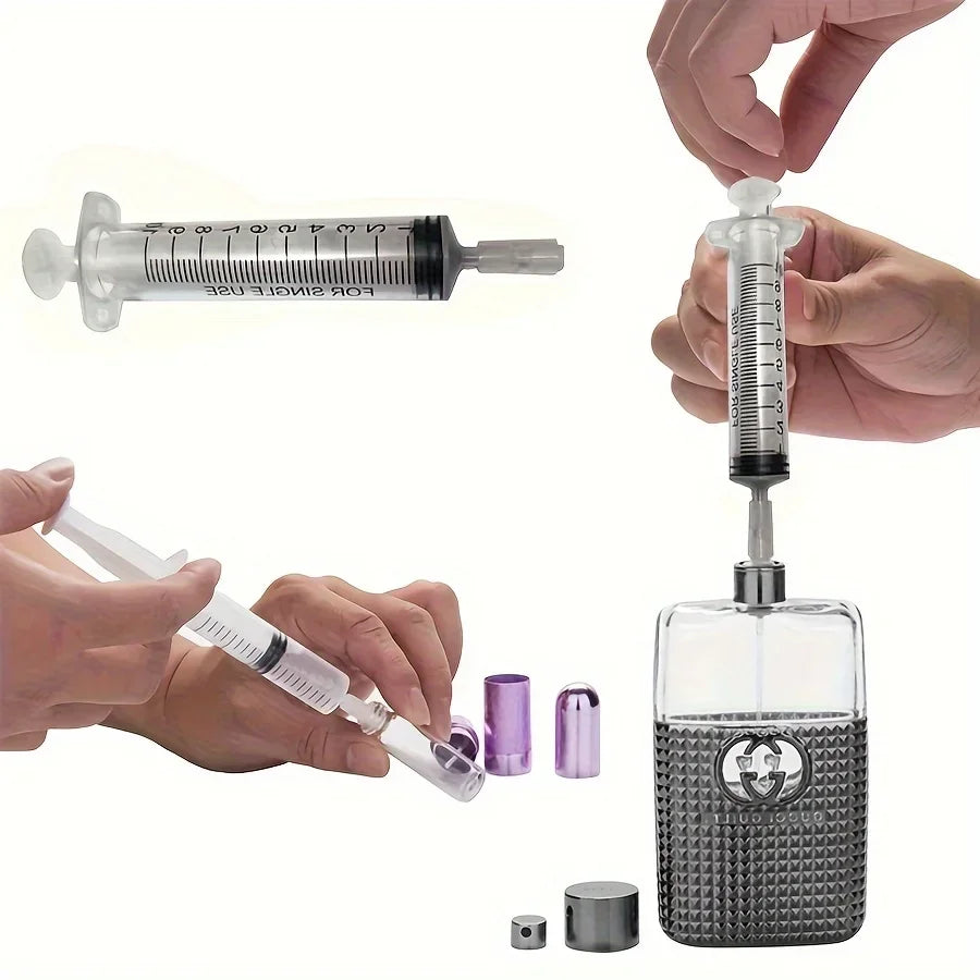 20-Pack Perfume Transfer Pump Syringes for Refillable Bottles Perfume Transfer Syringe QXL