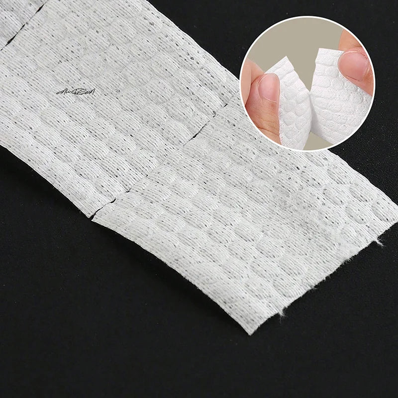 500/1000-Pack Lint-Free Nail Wipes | Gel Polish Remover Cotton Nail Wipes QXL