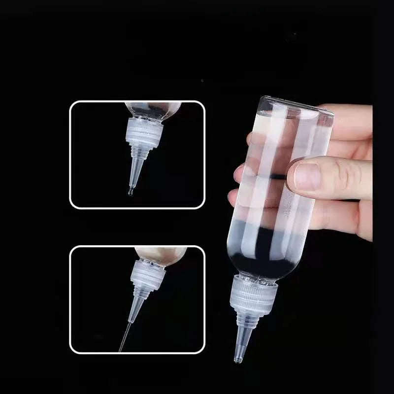 5-Pack Squeeze Dropper Bottles Twist Cap 20–120ml | PET Dropper Bottle Set QXL