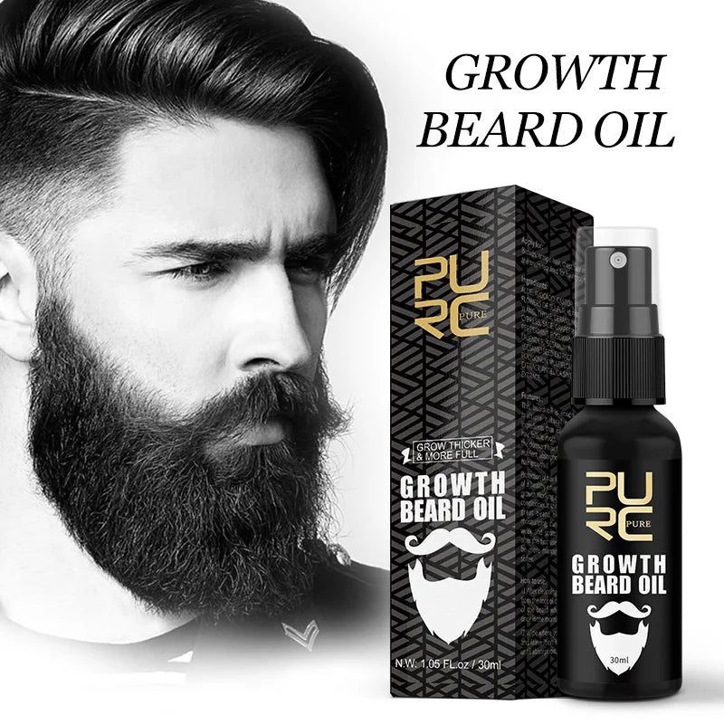 30ml Beard Care Serum Spray – Hydrating & Nourishing for Men Beard Care Serum QXL Default Title