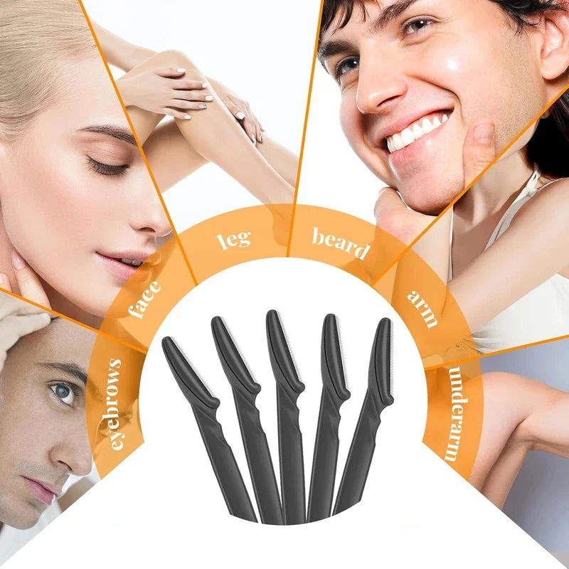 Eyebrow Razor Trimmer Set – Safe Face & Body Hair Shaper Eyebrow Razor Trimmer QXL
