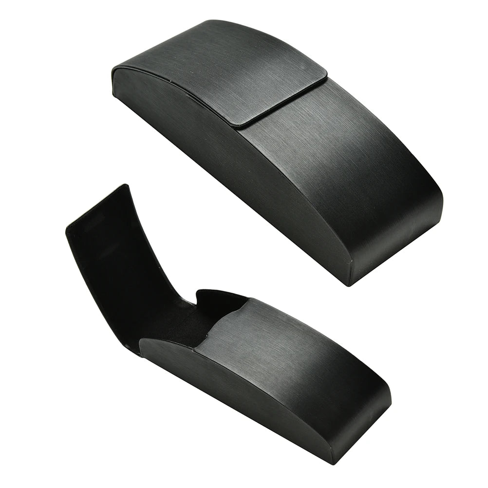 Hard Leather Glasses Case for Sunglasses & Eyeglasses Eyeglass Case QXL