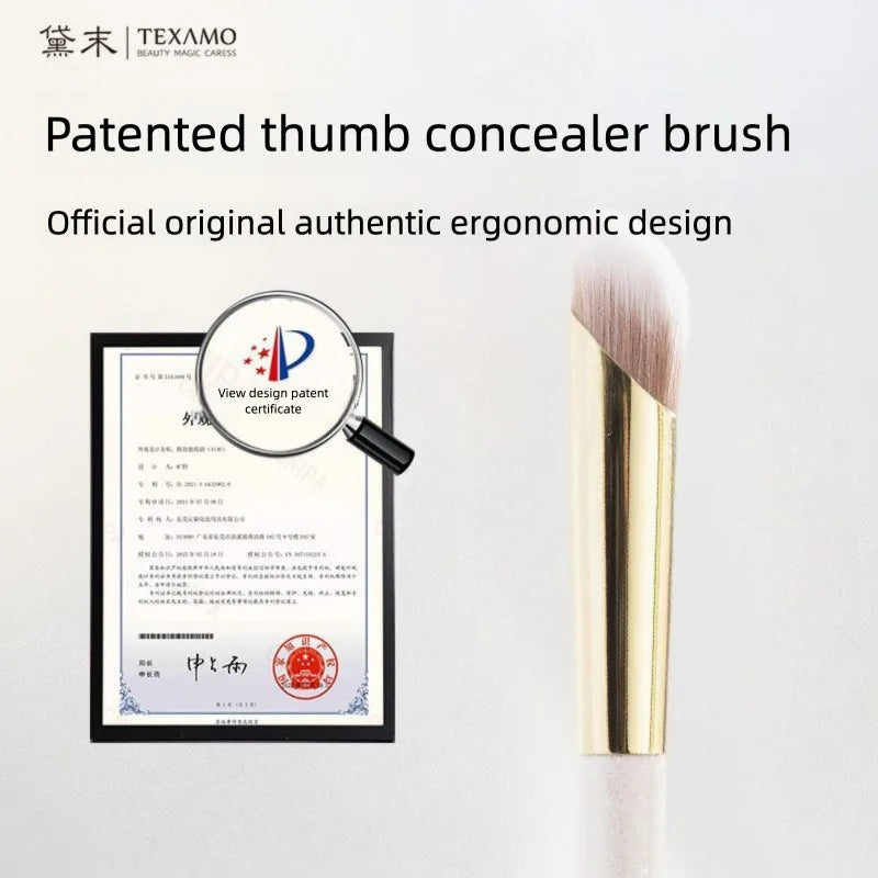 Daimo A130 Thumb Concealer Brush | Soft Synthetic Bristles Concealer Brush QXL