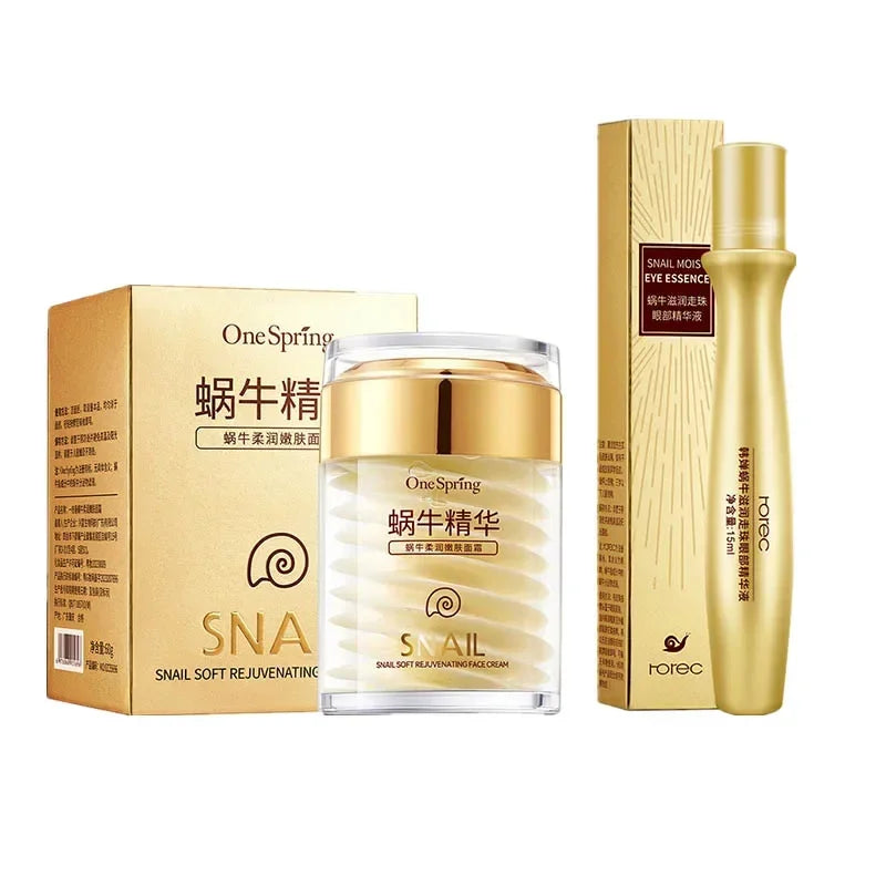 Snail Collagen Face Cream – Anti-Aging, Brightening & Eye Serum Snail Collagen Face Cream QXL