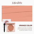 Life Girls Brightening Concealer – Moisturizing Full Coverage Cream Concealer QXL 04.Orange